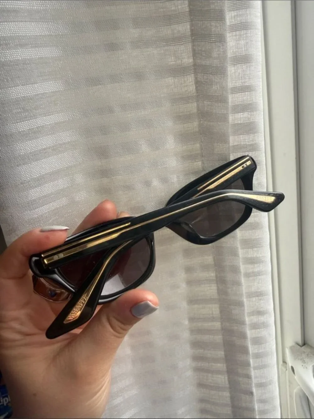 KHAITE Black Oliver Peoples Edition 1983C Sunglasses
